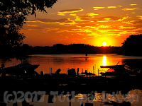 Sunset at Tisza-tó - Tiszafüred - Hungary - www.tothpal.eu